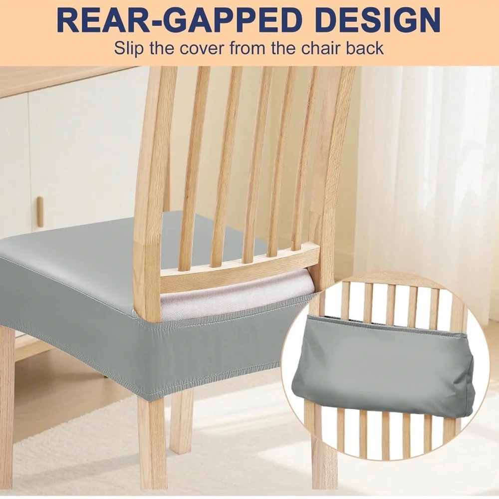 Waterproof Gray Chair Cushion Cover